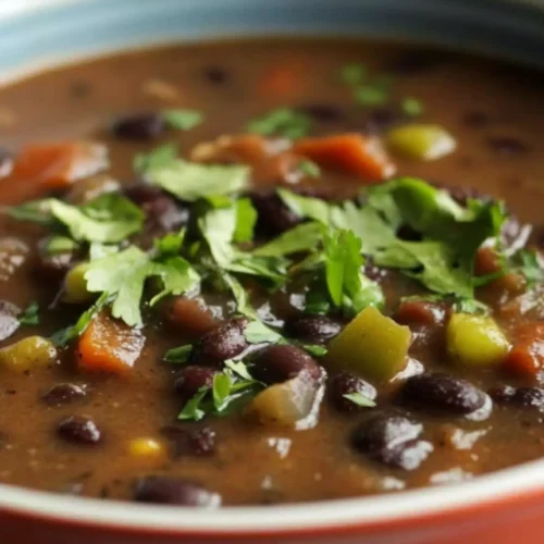 barefoot contessa black bean soup