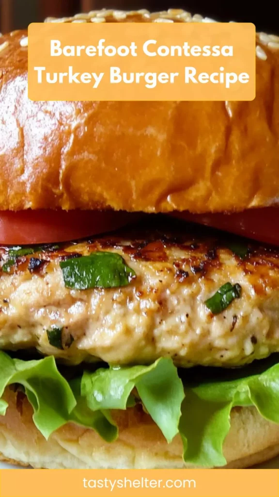 barefoot contessa turkey burger recipe