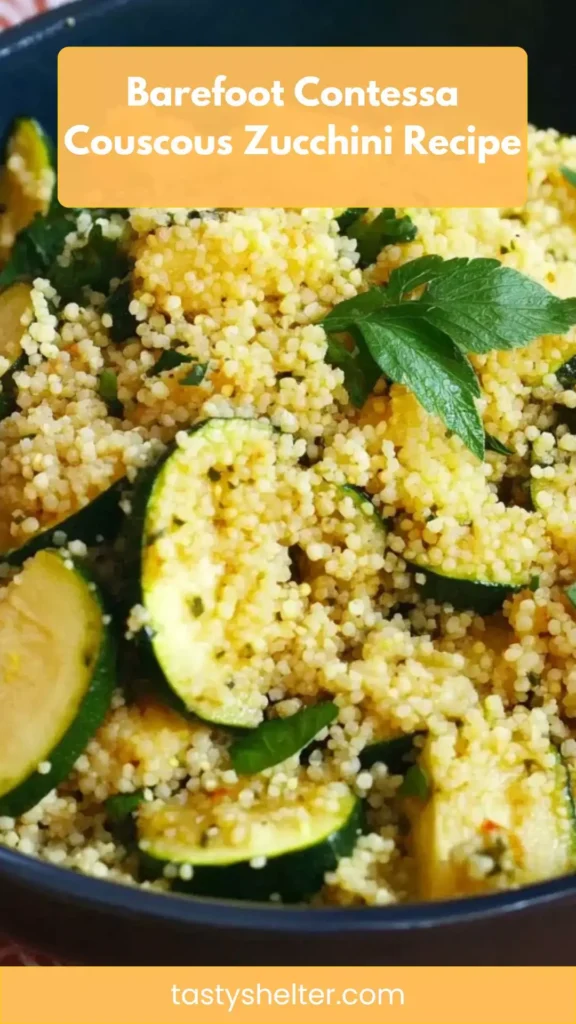 Barefoot contessa couscous zucchini recipe