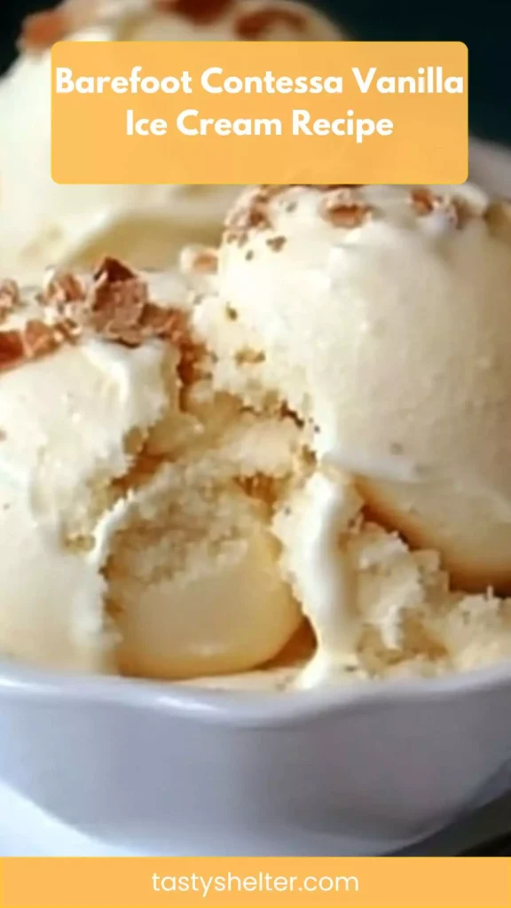 Barefoot contessa vanilla ice cream recipe