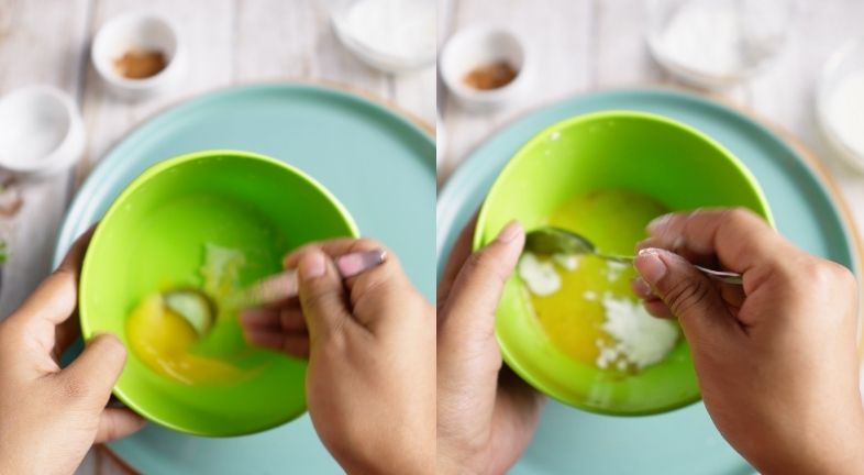 Whisk the Egg Yolks, Sugars, and Cornstarch Whisk the Egg Yolks, Sugars, and Cornstarch