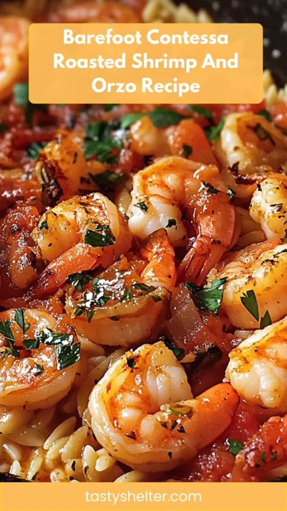 barefoot contessa roasted shrimp and orzo recipe