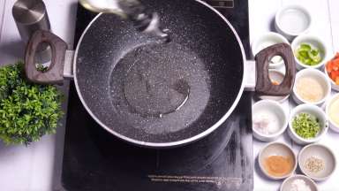 Step 1: Heat the Oil Step 1: Heat the Oil