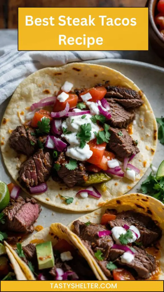 Best Steak Tacos Recipe Best Steak Tacos Recipe