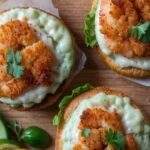 Crispy Shrimp Burgers