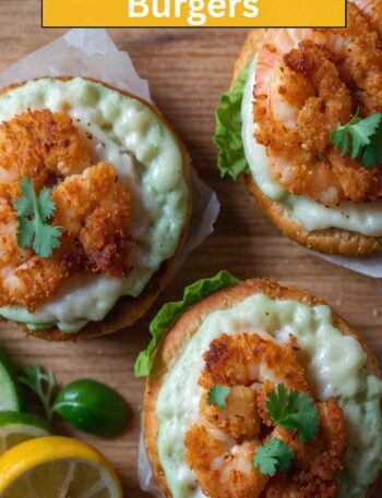 Crispy Shrimp Burgers