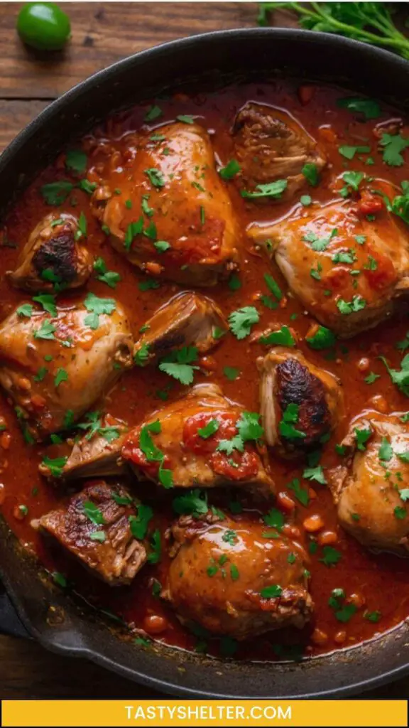 Tomato Braised Chicken Thighs copycat Recipe Tomato Braised Chicken Thighs copycat Recipe
