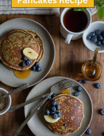 flaxseed meal pancakes recipe