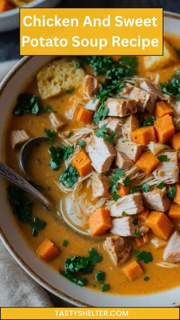 Chicken And Sweet Potato Soup Recipe Chicken And Sweet Potato Soup Recipe