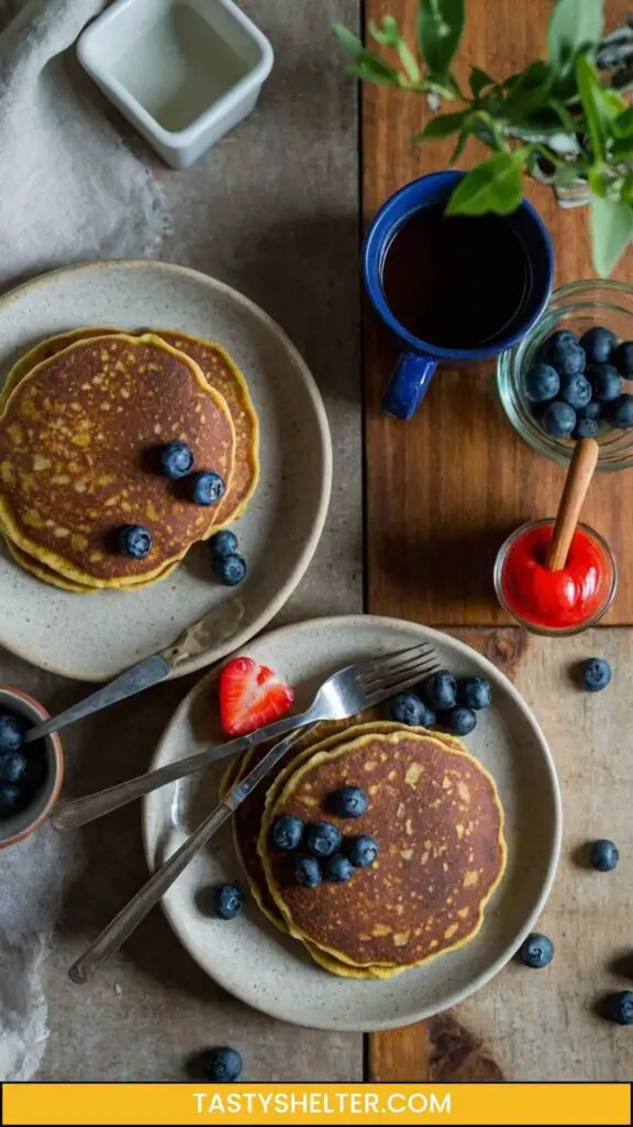 Flaxseed Meal Pancakes Flaxseed Meal Pancakes