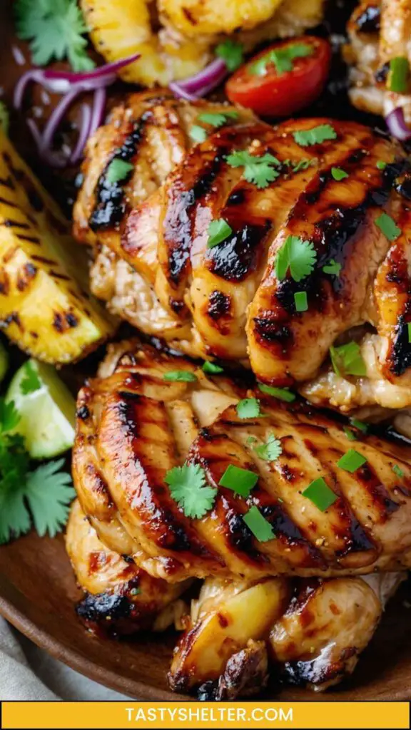 How to Make Grilled Pineapple Barbecue Chicken How to Make Grilled Pineapple Barbecue Chicken