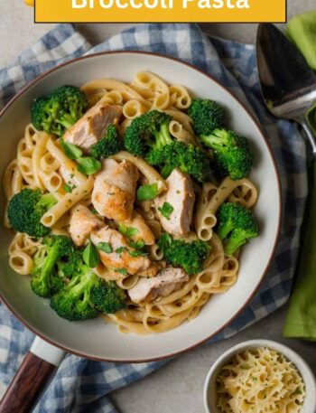 Lemon Chicken And Broccoli Pasta