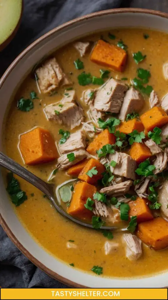 Make Chicken And Sweet Potato Soup at Home Make Chicken And Sweet Potato Soup at Home