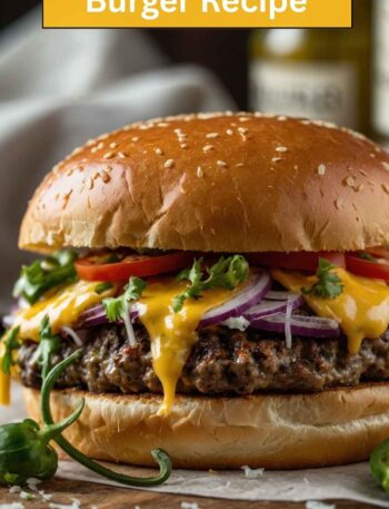 Jalapeno Cheddar Burger Recipe