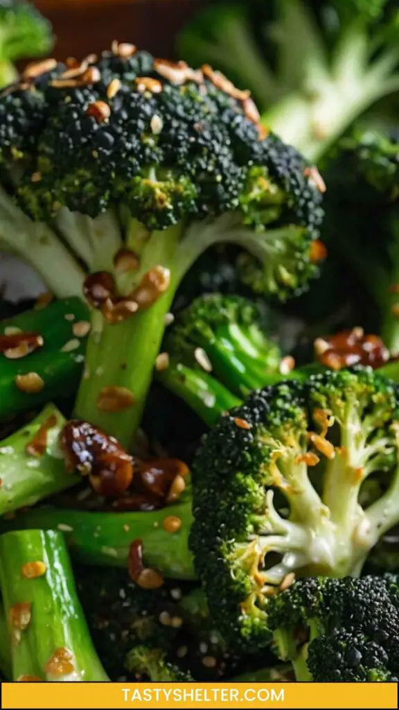 Roasted Asian Broccoli Roasted Asian Broccoli