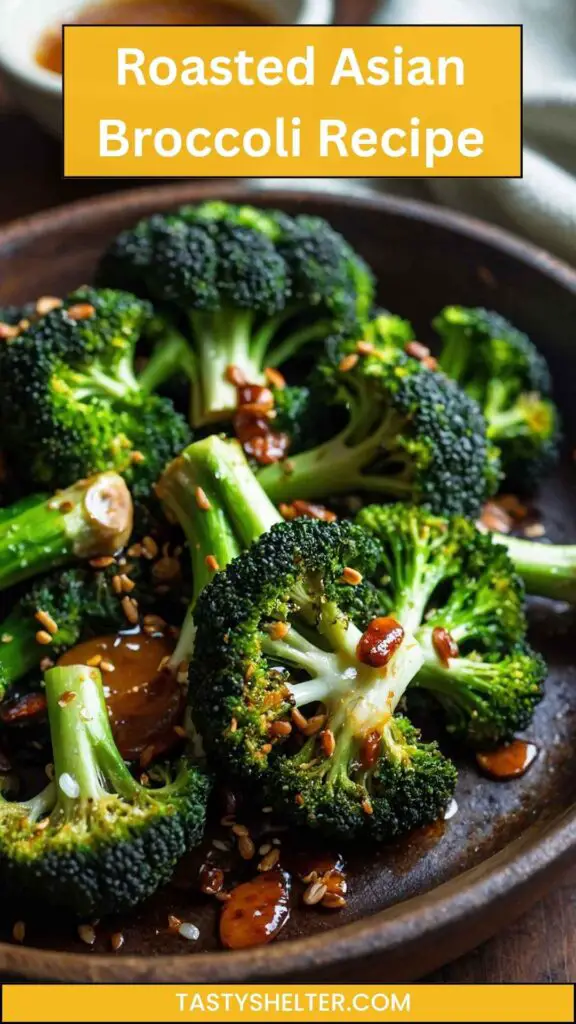Roasted Asian Broccoli Recipe Roasted Asian Broccoli Recipe