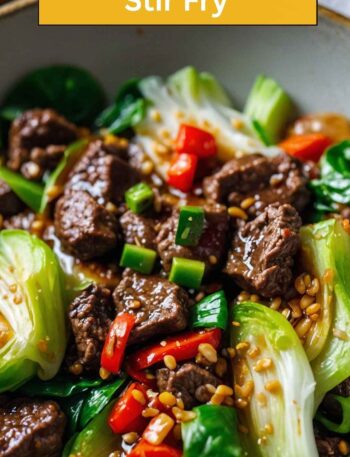 Beef and Bok Choy Stir Fry