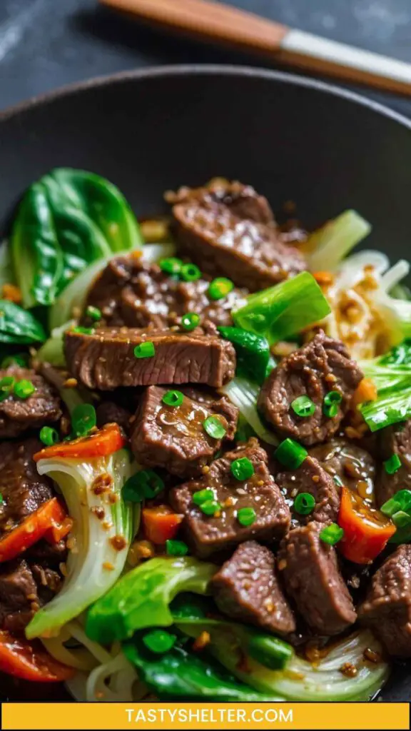 Beef and Bok Choy Stir Fry Recipe