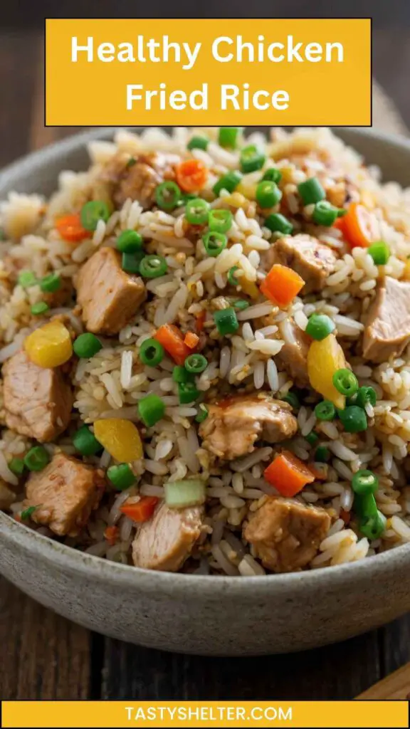 Healthy Chicken Fried Rice Recipe Healthy Chicken Fried Rice Recipe