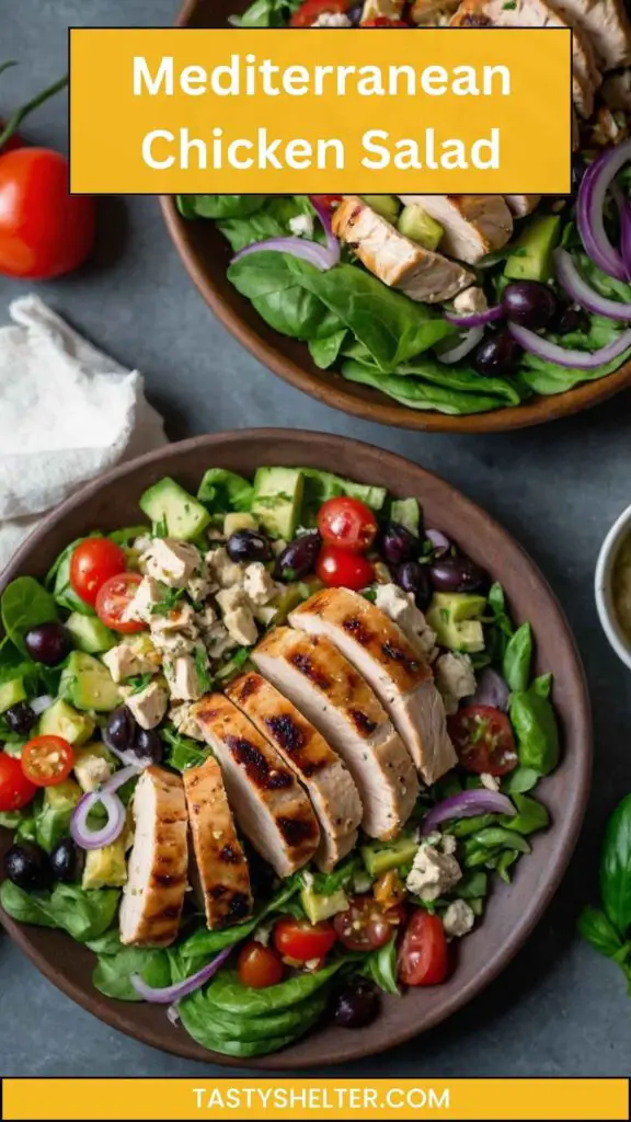 Mediterranean Chicken Salad