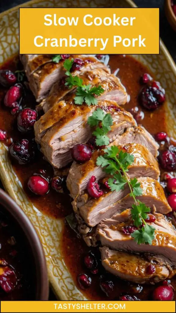 Slow Cooker Cranberry Pork Recipe Slow Cooker Cranberry Pork Recipe