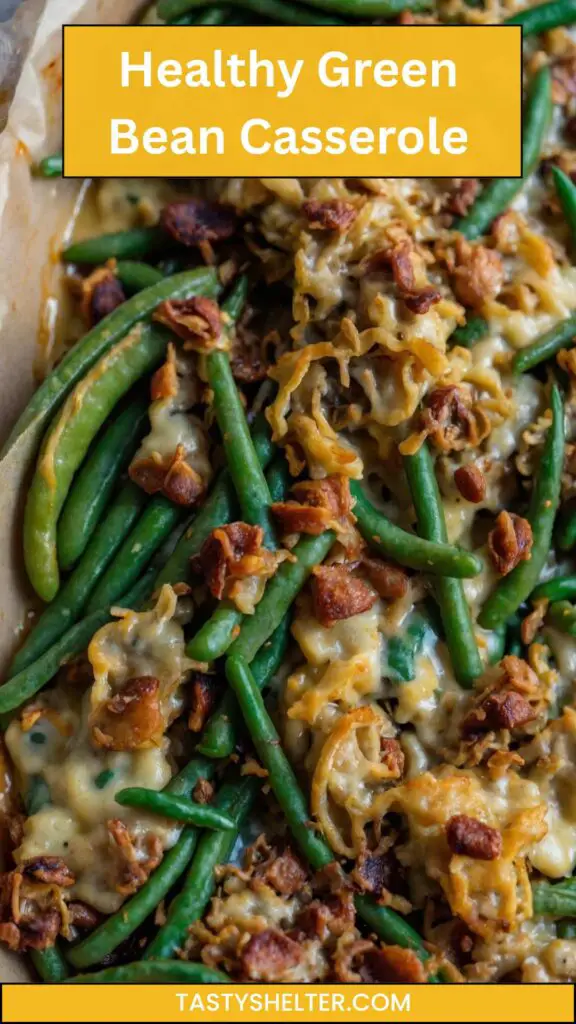 Healthy Green Bean Casserole