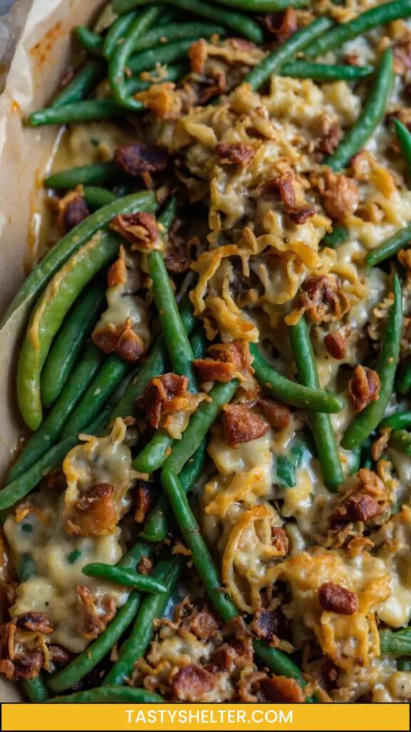 How to make Healthy Green Bean Casserole