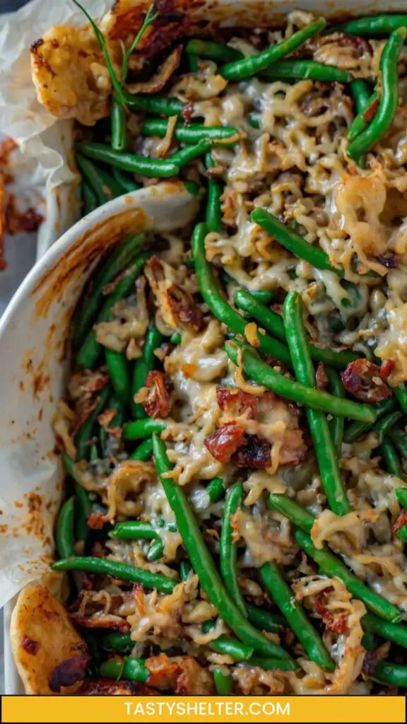 Healthy Green Bean Casserole Recipe