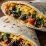 Healthy Freezer Breakfast Burritos