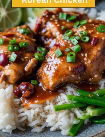 Slow Cooker Korean Chicken
