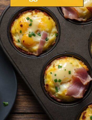 Ham and Cheese Egg Muffins