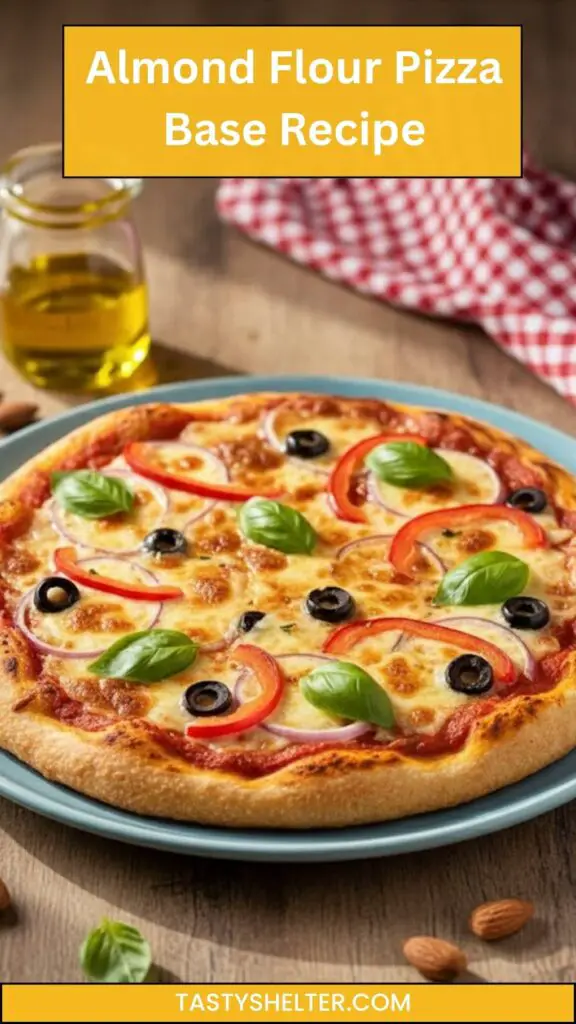 Almond Flour Pizza Base Recipe Almond Flour Pizza Base Recipe