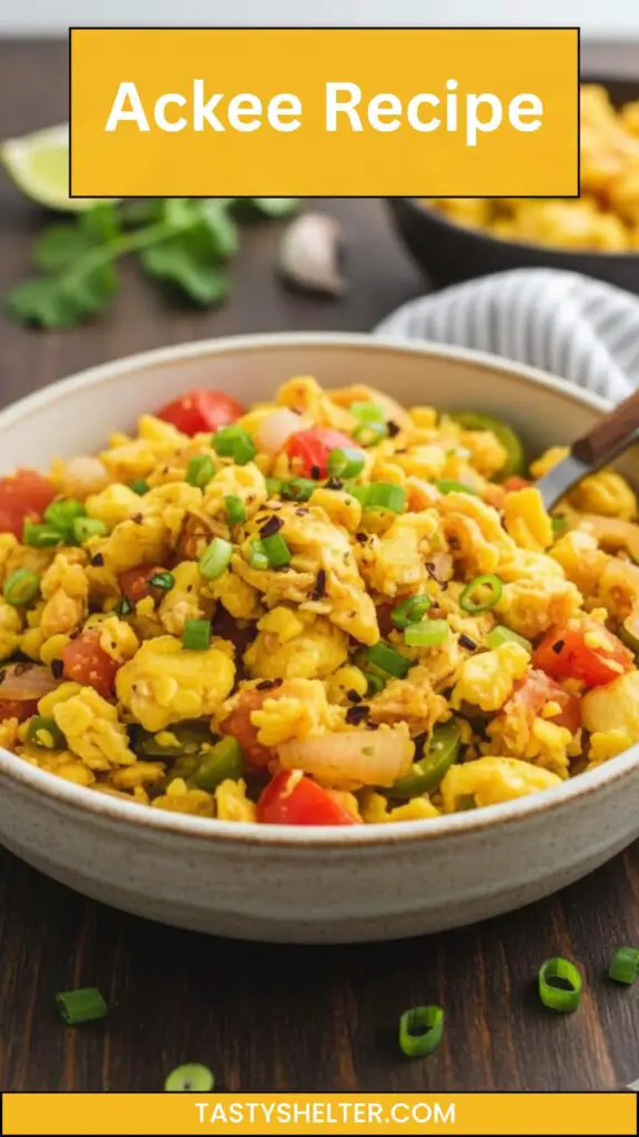 Ackee Recipe