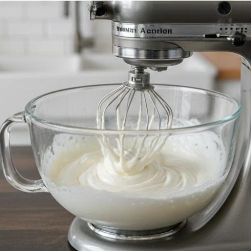 Step 2: Whip the Aquafaba Step 2: Whip the Aquafaba