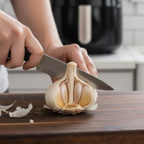 Step 1: Prepare the Garlic Bulb