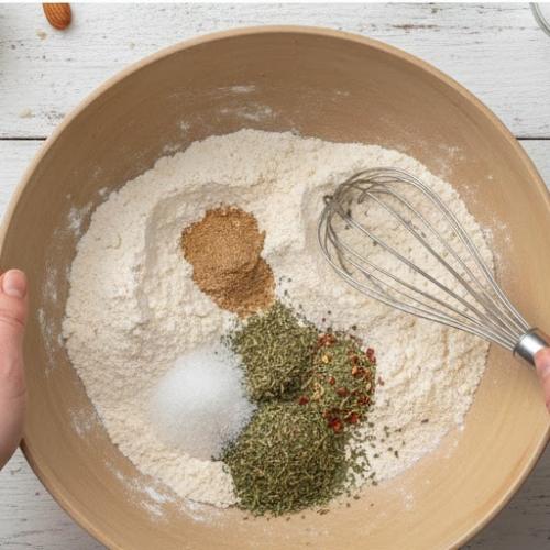 Step 2: Combine dry ingredients Step 2: Combine dry ingredients