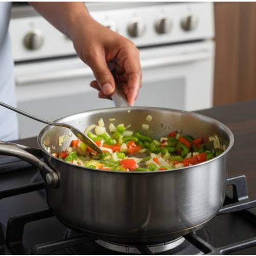 Step 3: Sautéing the Vegetables