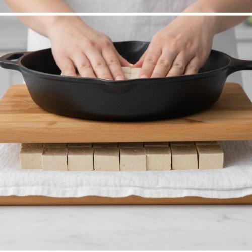 Step 3: Press the Tofu Step 3: Press the Tofu