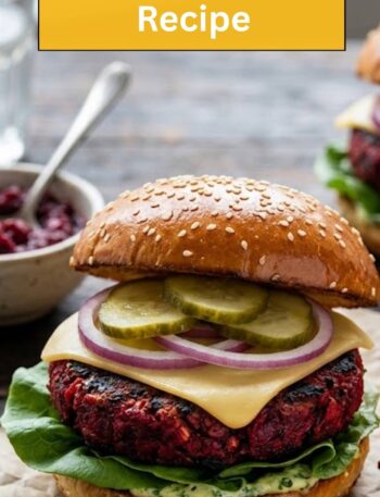 Beetroot Burger Recipe