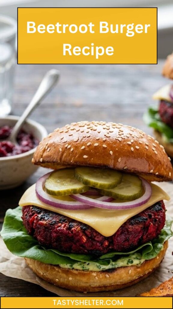 Beetroot Burger Recipe Beetroot Burger Recipe